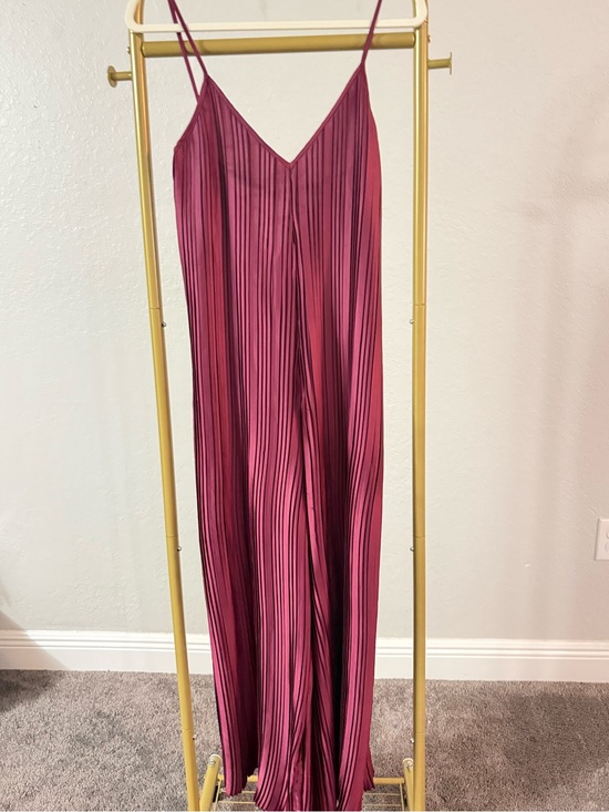 Anthropologie Dresses & Skirts - Anthropologie NWT Wine Burgundy Pleated Maxi Dress XS